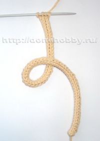 Шнурки связанные крючком