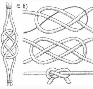 Красивые узлы из шнурков