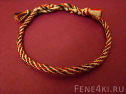Плетение шнурков кумихимо