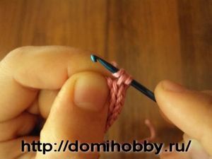 Вязание шнурка крючком