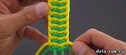 Фенечки из шнурков как делать
