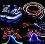 Светящиеся шнурки в домашних условиях