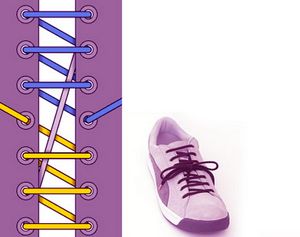 Как можно красиво завязать шнурки