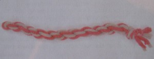 Вязание шнурка спицами