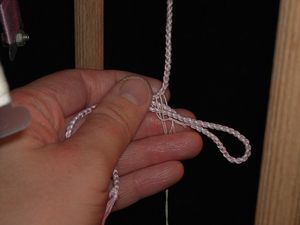 Плетение из четырех шнурков