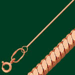 Золотая цепочка плетение шнурок